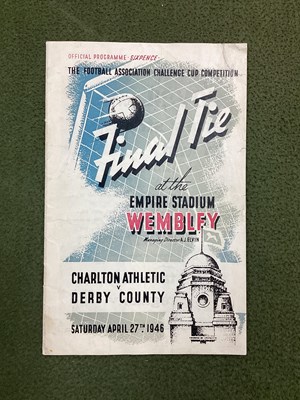 Lot 859 - 1946 F.A Cup Final Programme Charlton Athletic...