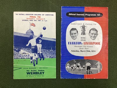 Lot 866 - 1950 F.A Cup Final Programme Arsenal v....