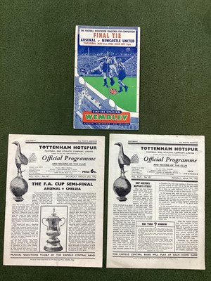 Lot 871 - 1952 F.A Cup Final Programme Arsenal v....