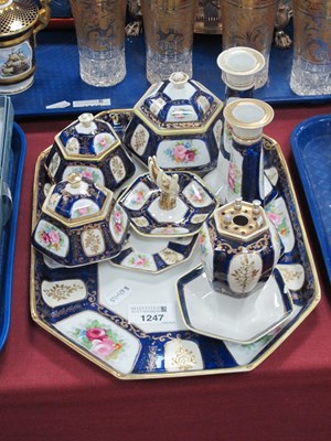 Lot 1247 - Noritake Early XX Century Dressing Table, set...