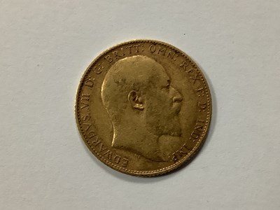 Lot 564 - 1907 Edward VII Gold Sovereign.