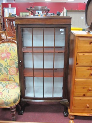 Lot 1607 - 1930's Mahogany China Cabinet, with a glazed...