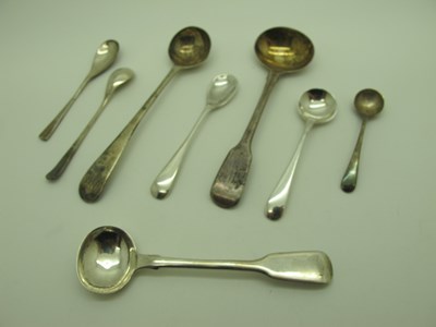 Lot 75 - Hallmarked Silver and Other Spoons, including...