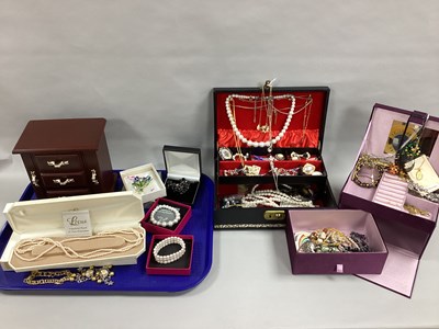 Lot 38 - A Mixed Lot of Assorted Costume Jewellery,...