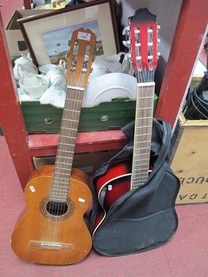 Lot 1097 - Rio Acoustic Guitar and BM Classico example (2)