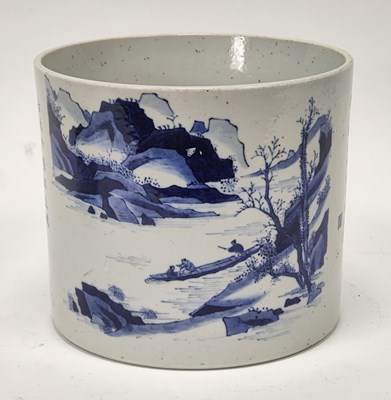 Lot 1378 - Oriental Chinese Blue & White Pottery...