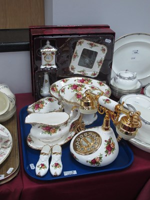 Lot 1230 - Royal Albert 'Old Country Roses' Telephone,...