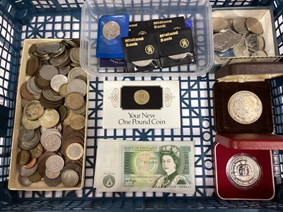 Lot 306 - Collection Of Mainly GB Coins And Medals,...