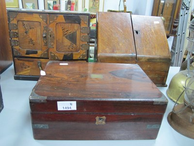 Lot 1494 - Early XX Century Japanese Table Top Cabinet,...