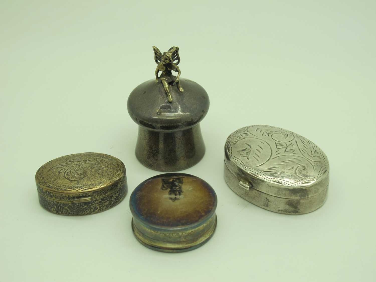 Lot 94 - A Novelty Hallmarked Silver Tooth Fairy Box,...