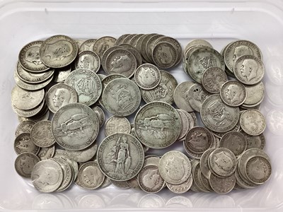 Lot 394 - GB Pre 1920 Silver Coins, including Florins,...