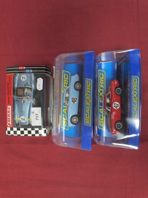 Lot 717 - Three 1:32 Scale Slot Cars including...