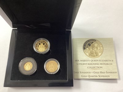 Lot 590 - 2015 Gold Proof Sovereign QEII Longest...