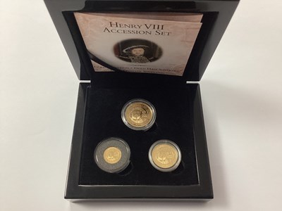 Lot 589 - 2009 Gold Proof Sovereign Henry VIII Accession...