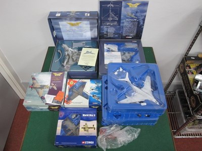 Lot 567 - Six Corgi 'The Aviation Archive' Diecast Model...