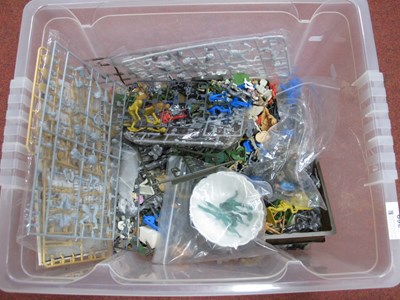 Lot 369 - A Collection of Plastic, White Metal Model...