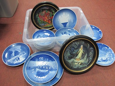 Lot 1131 - Royal Copenhagen Christmas Plates, Copenhagen...