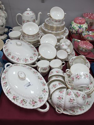 Lot 1200 - Minton 'Spring Bouquet' Dinner and Tea Service,...