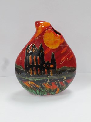 Lot 1279 - Anita Harris 'Whitby Abbey' Teardrop Vase,...