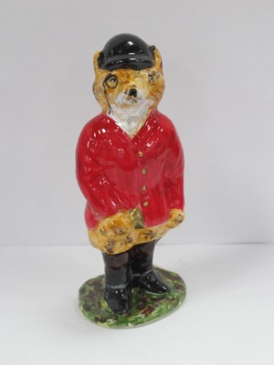 Lot 1324 - Anita Harris Foxy Gent Figure, limited edition...