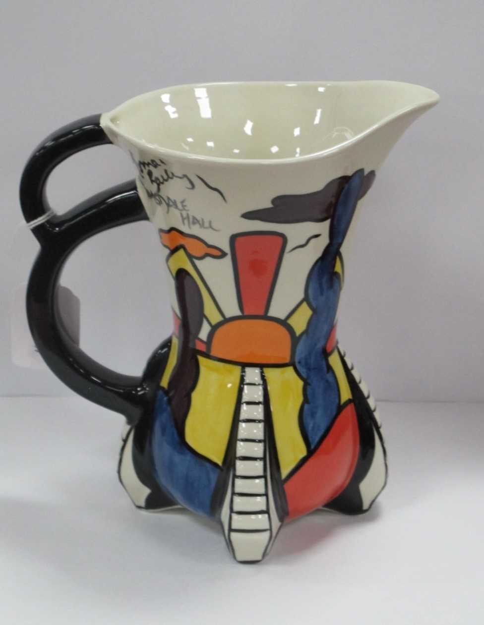 Lot 1290 - Lorna Bailey 'Dimsdale Hall' Jug, illustrated...