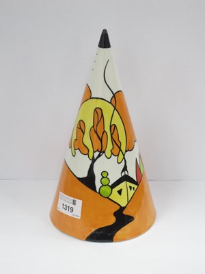 Lot 1319 - Lorna Bailey 'Parkside' Giant Conical Sugar...