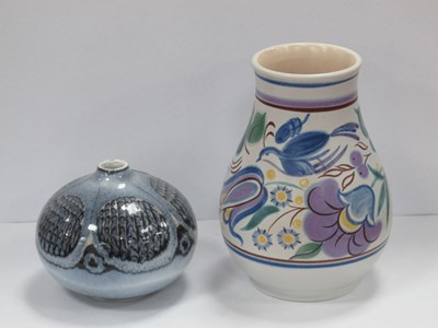 Lot 1283 - Poole White Earthenware Studio Onion Shape...