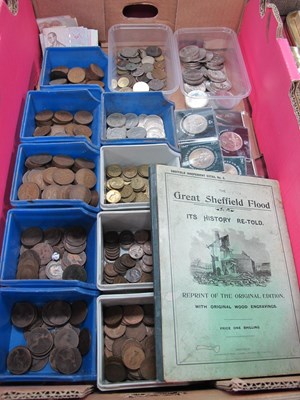 Lot 1404 - Large Collection Of Coins And Banknotes,...