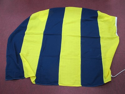 Lot 1504 - Royal Navy “Golf G” signal flag, yellow and...