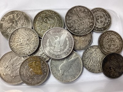 Lot 442 - Collection Of World Silver Coinage, including...