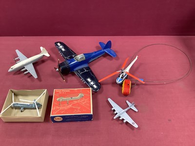 Lot 489A - A Hubley WWII American Fighter, A plastic...