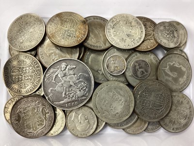 Lot 401 - GB Pre 1947 And XIX Century Silver Coins,...