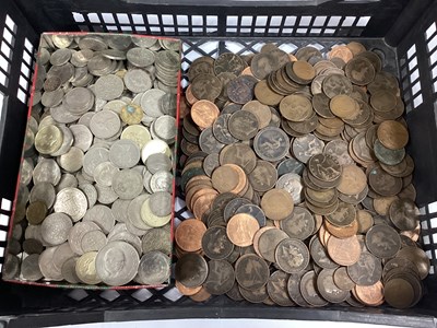 Lot 343 - Large Collection Of GB Coinage, including a...