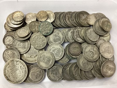 Lot 416 - GB Pre 1947 Silver Coins, including Half...