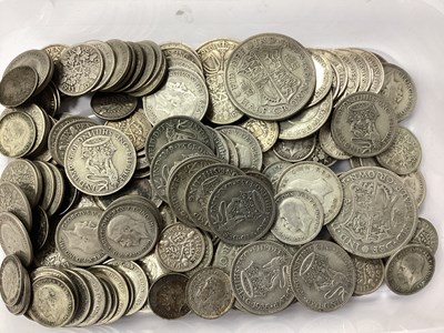 Lot 399 - GB Pre 1947 Silver Coins, including Half...