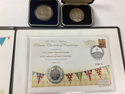 Lot 330 - 2015 Royal Baby Commemorative Silver Coin...