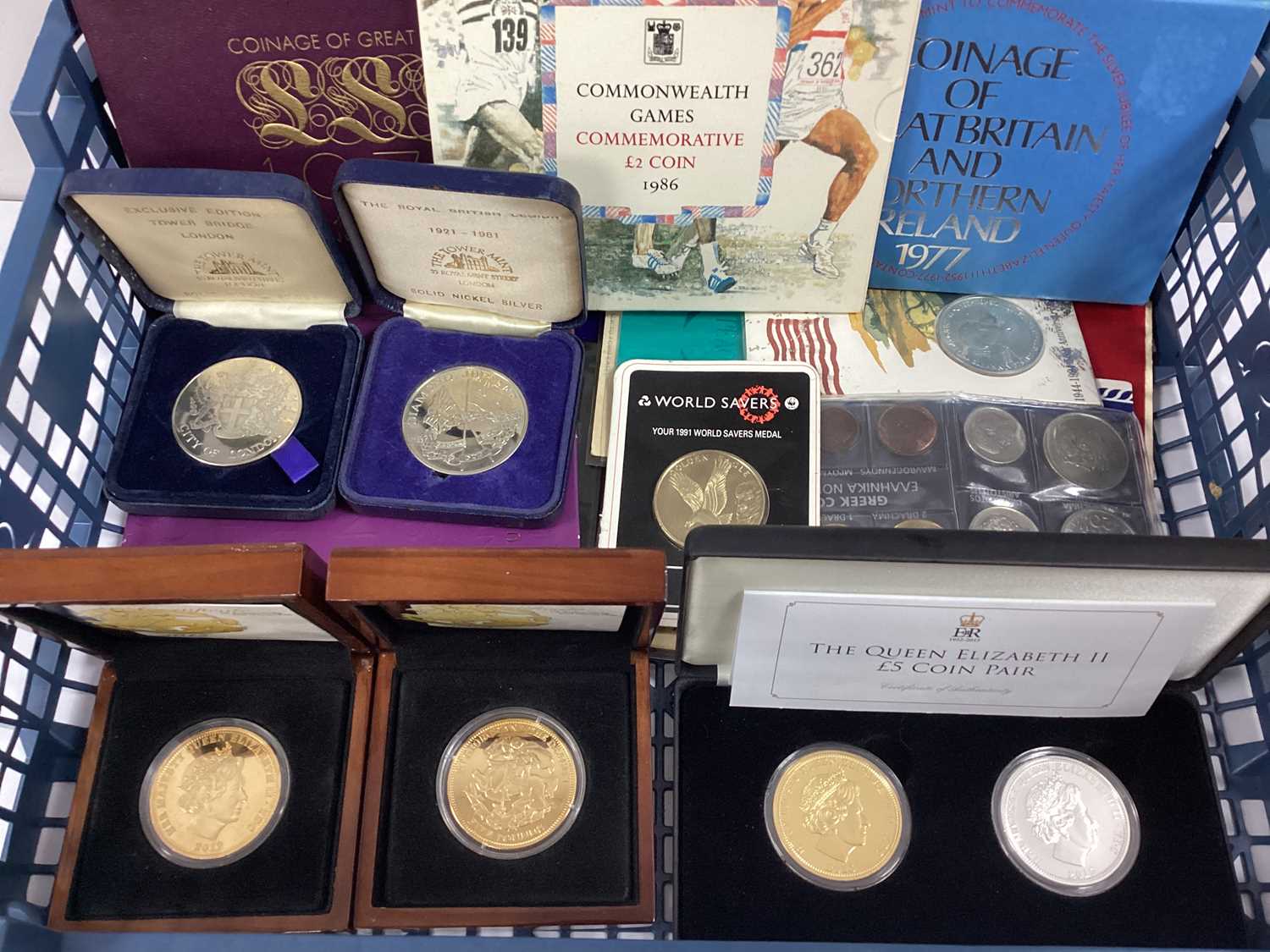 Lot 326 - Collection Of Coins And Coin Sets, including a...