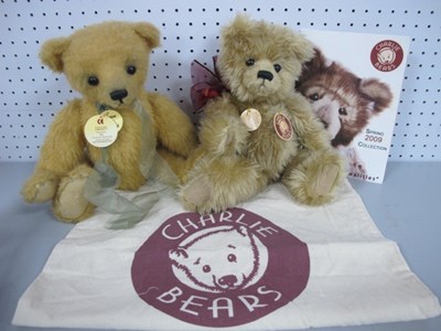 Lot 336 - Two Charlie Bears Articulated Bears, to...