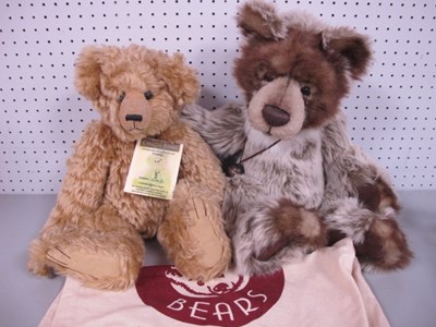 Lot 334 - Two Charlie Bears Articulated Bears, to...