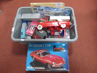 Lot 375 - A Collection of Plastic, Diecast, White Metal...