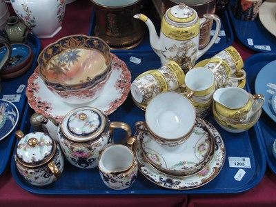 Lot 1203 - Noritake Tea for Two Set, Noritake coffee...