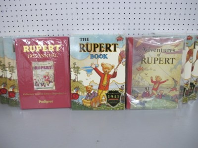 Lot 310 - A Collection Of Nine Modern The Rupert Book...