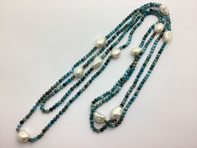 Lot 257 - Lucas Lameth; A Modern Baroque Pearl Long...