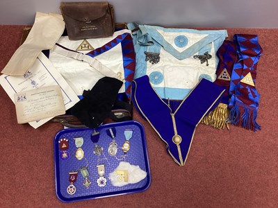 Lot 111 - Masonic Interest - Hallmarked Silver and Other...