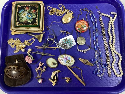 Lot 53 - Antique and Later Costume Jewellery, including...