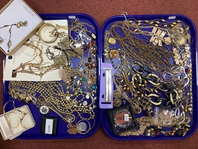 Lot 41 - An Assortment of Gilt Coloured Jewellery, to...