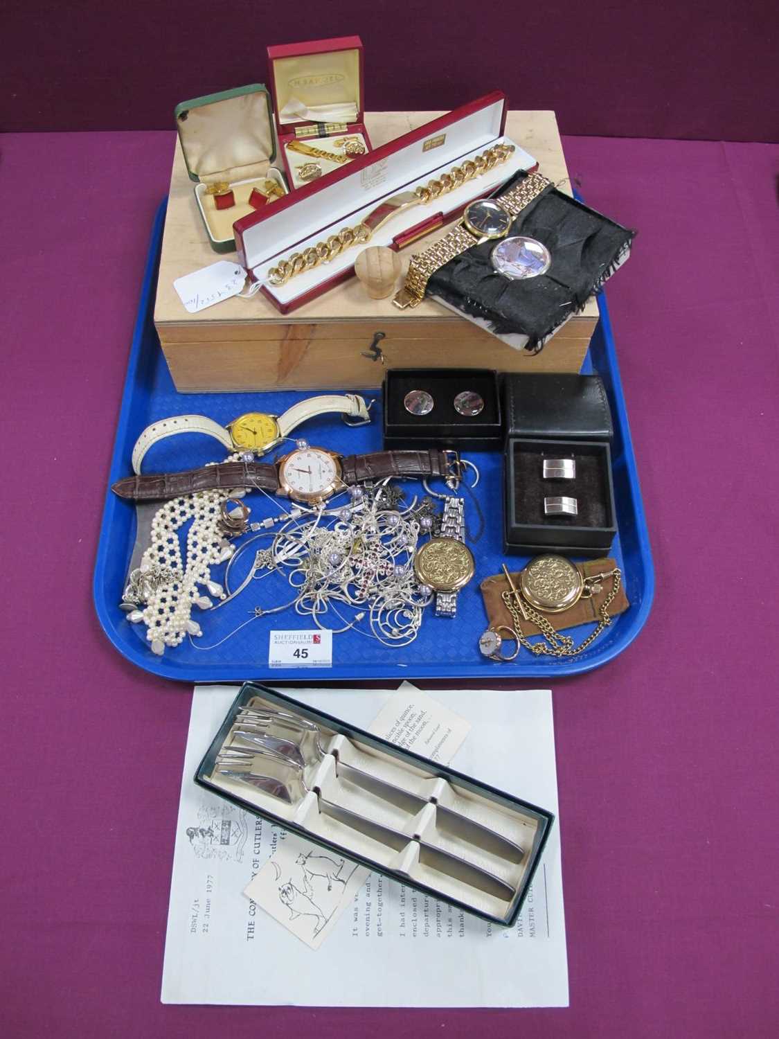 Lot 45 Assorted Costume Jewellery Ladies And Gent S