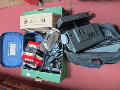 Lot 1030 - Decca Radio, Pentax super camera, McArthur...