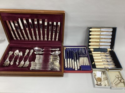 Lot 3 - A Modern Viners Silver Plated Canteen of...