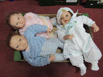 Lot 1019 - A.D.G Dolls W.H.04 (x 2) and 06 (3)